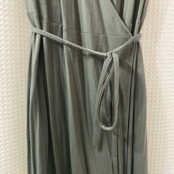 NWT L&G Signaturesoft Jersey Crossover Midi Dress - Picture 3 of 4